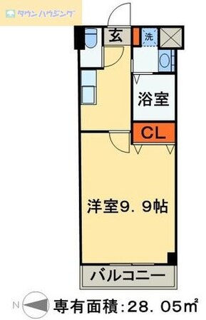 金太郎ヒルズ１８の物件間取画像